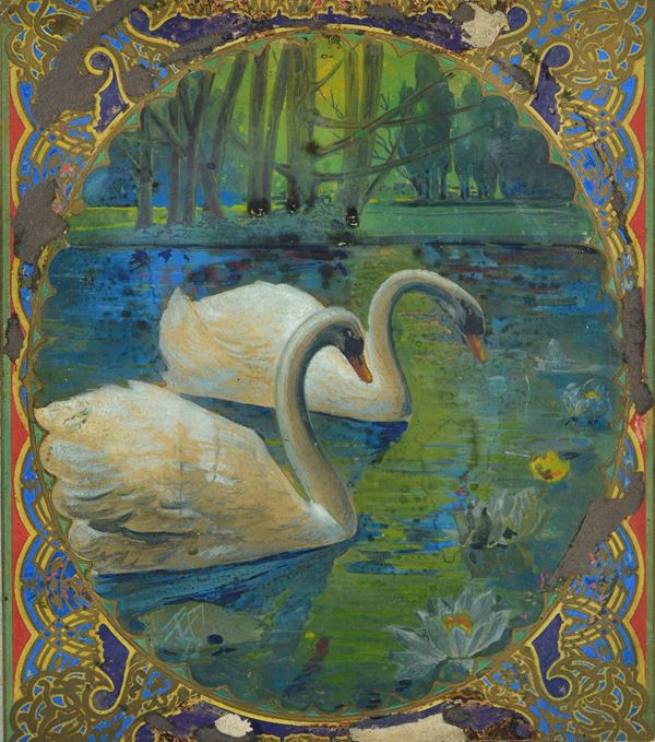 Anonimo, XX sec. - Swans
