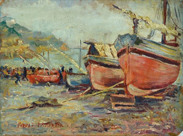 Attr. a Fausto Pratella - Marina di Minori