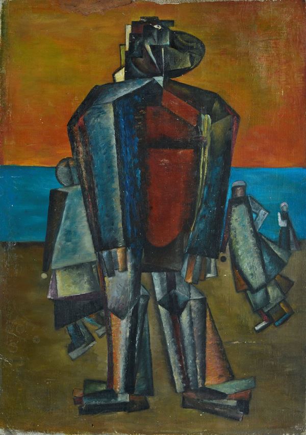 Anonimo, XX sec. - Figure cubiste