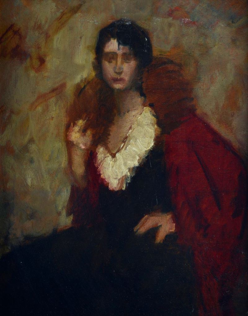 Anonimo, XX Sec. - Ritratto Femminile