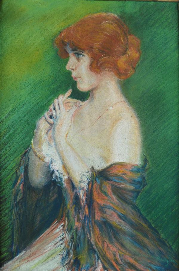 Anonimo, XX sec. - Ritratto femminile