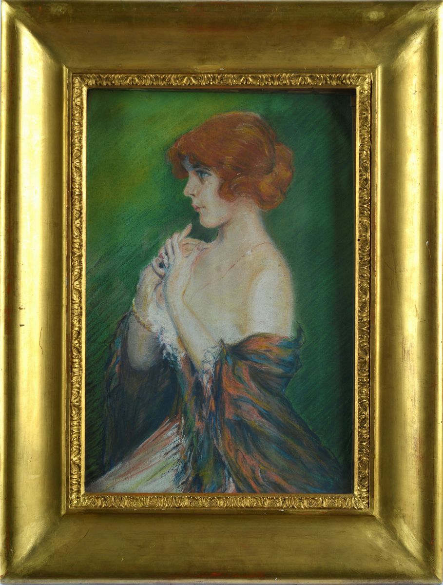 Anonimo, XX Sec. - Ritratto Femminile