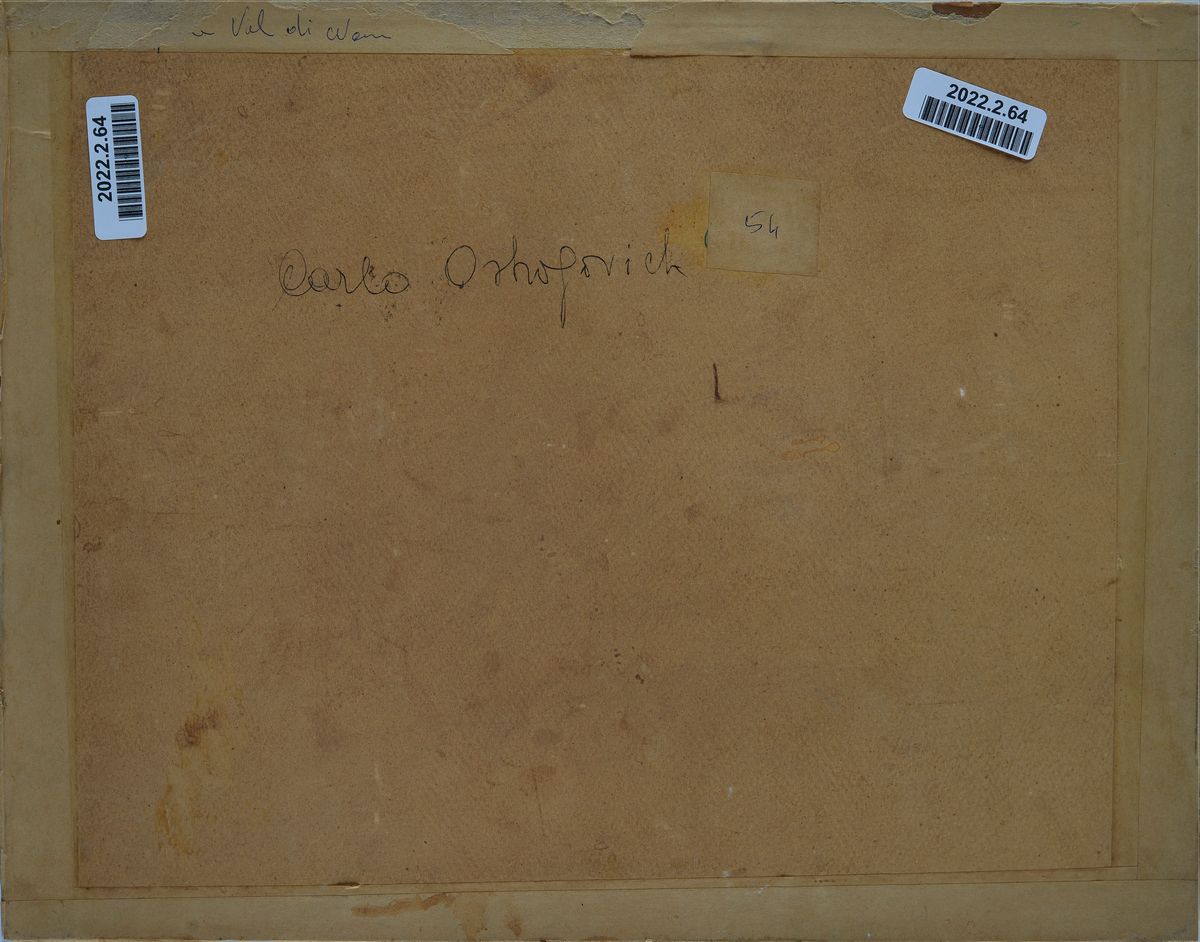 Carlo Ostrogovich - Paesaggio Montano