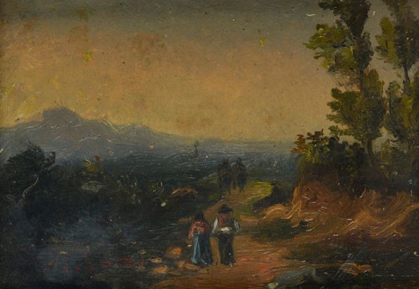 Attr. a Marco Gozzi - Return from work in the fields