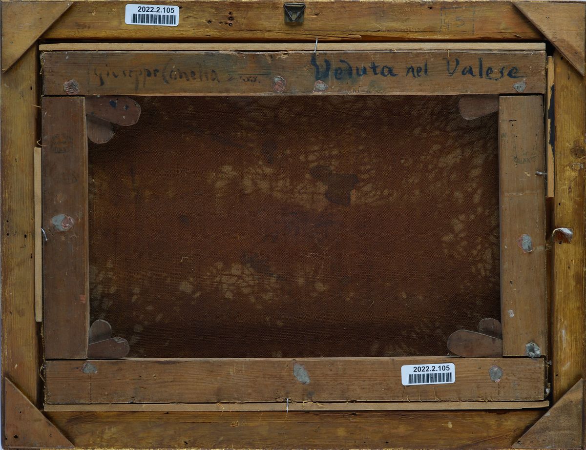 Attr. a Giuseppe Canella - Veduta nel Varese