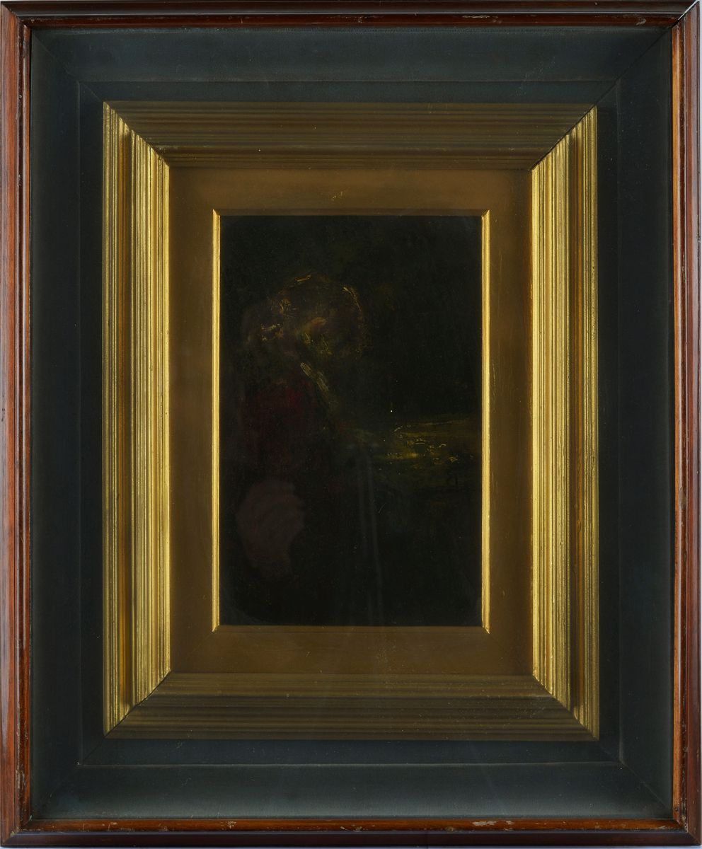 Anonimo, XIX - XX Sec. - Donna Seduta