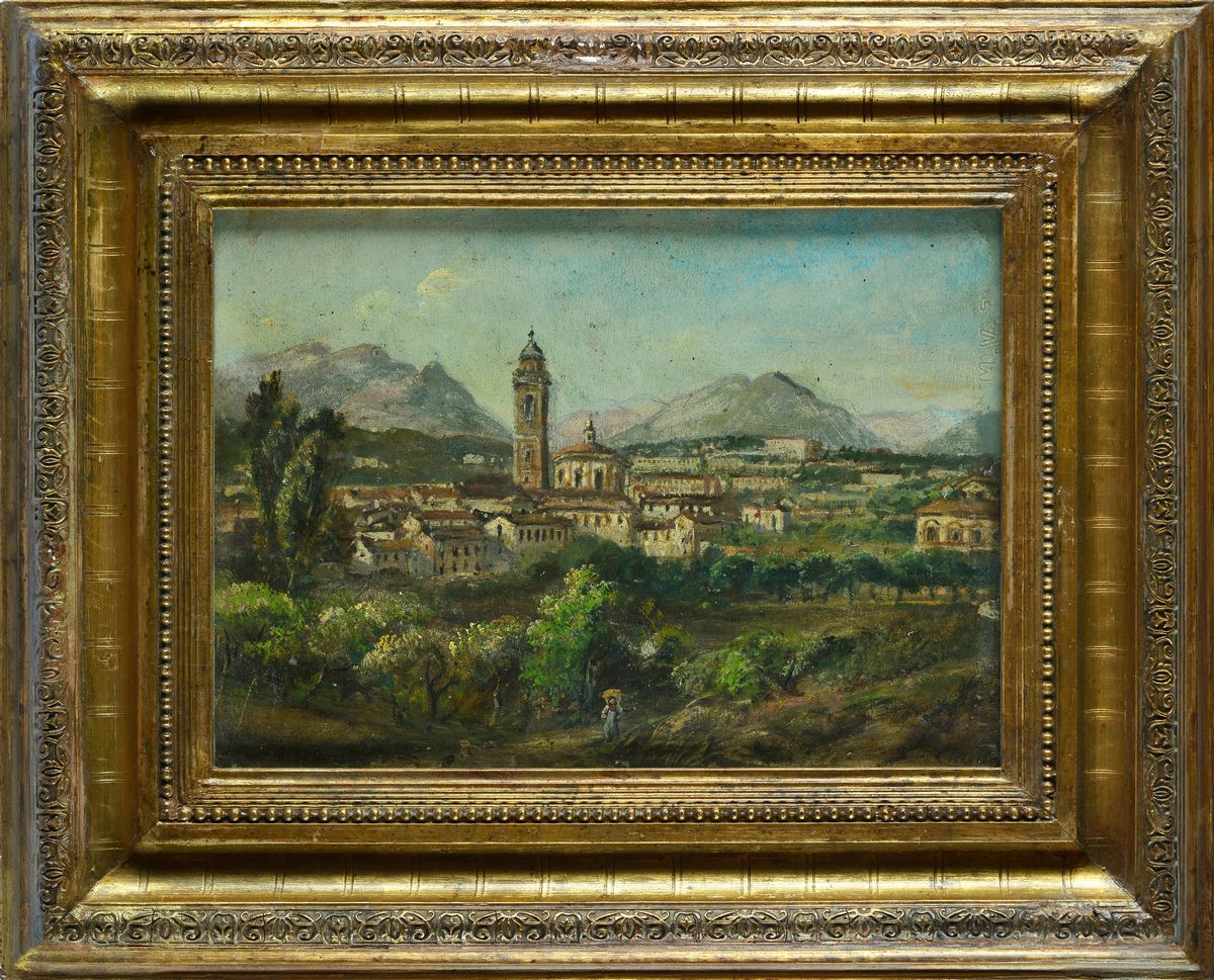 Anonimo, XX Sec. - Veduta di Varese