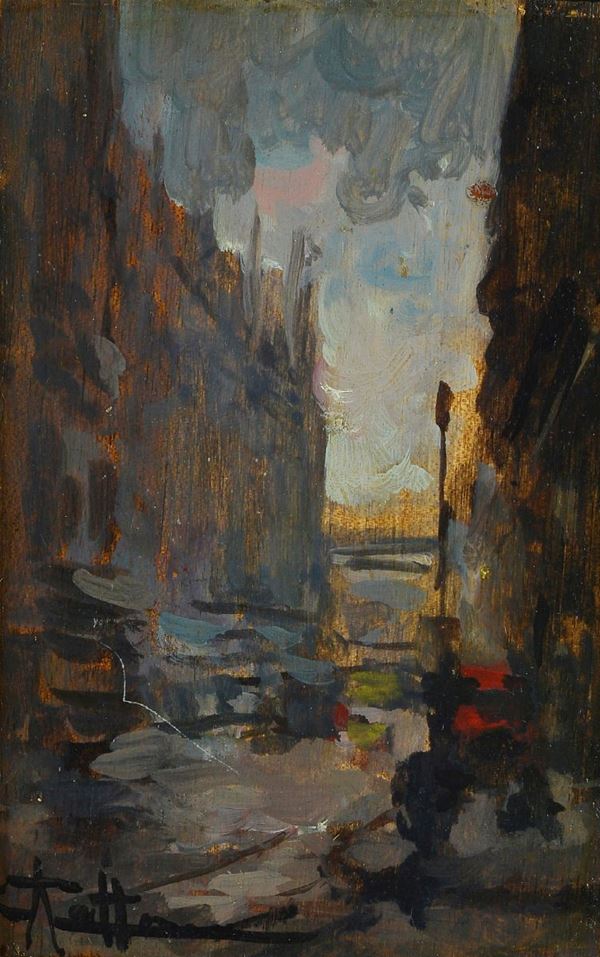 Achille Cattaneo - Paesaggio