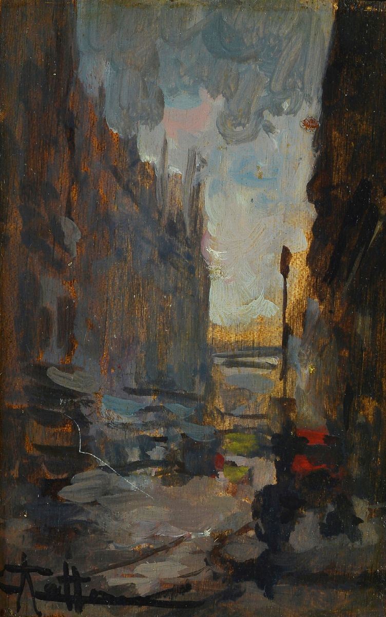 Achille Cattaneo - Paesaggio