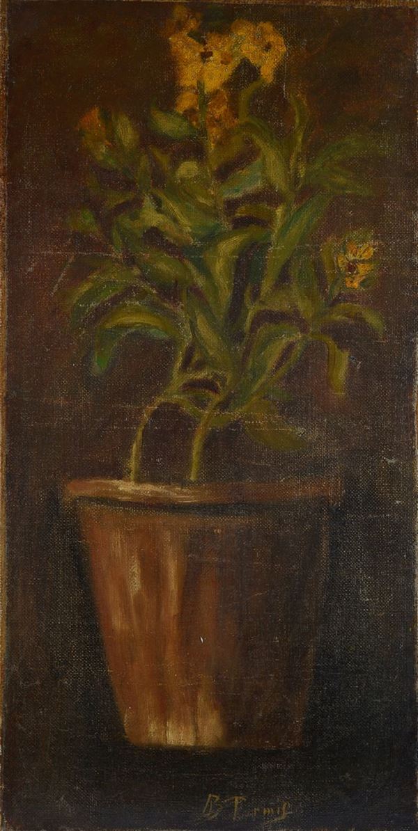 Anonimo, XX sec. - Vaso di fiori