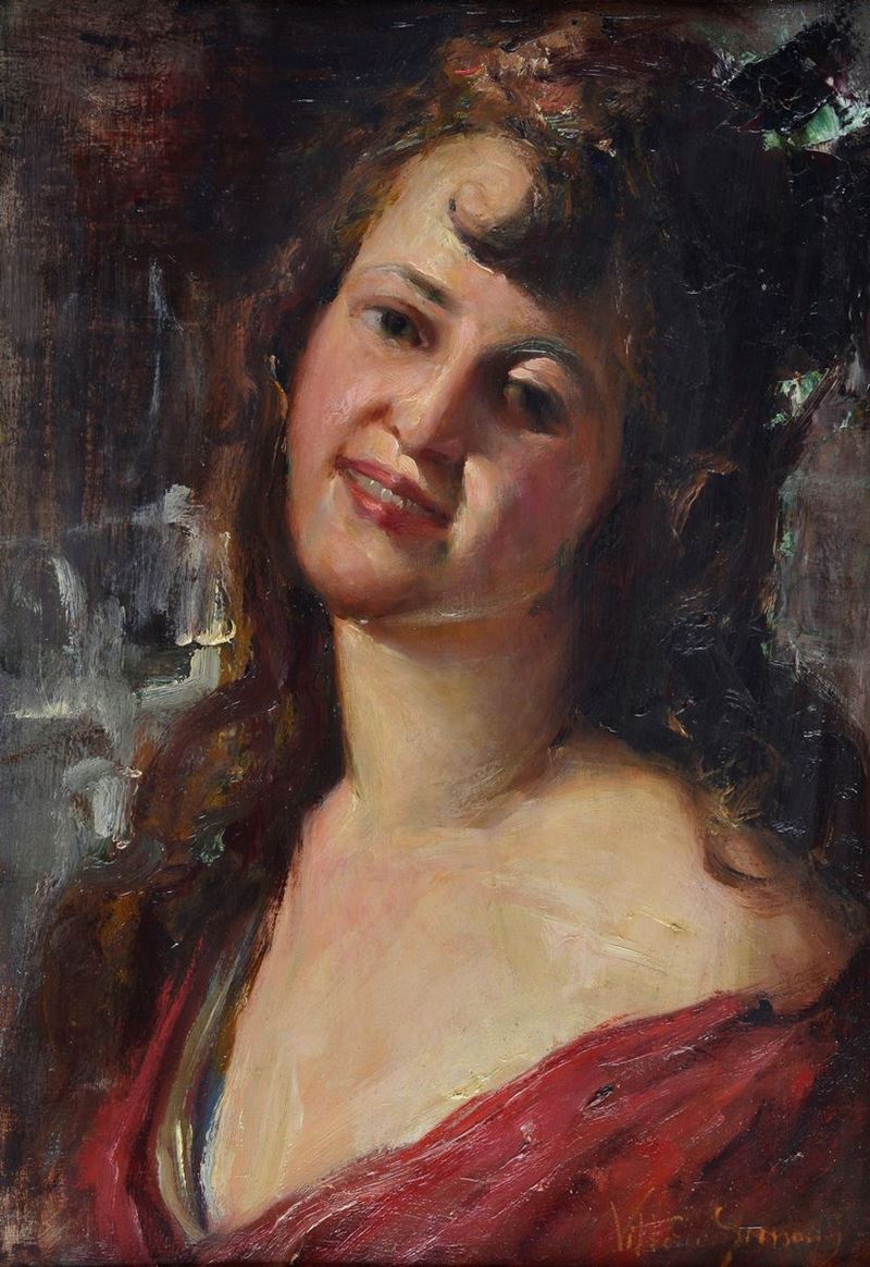 Vittorio Gussoni - Ritratto di Donna