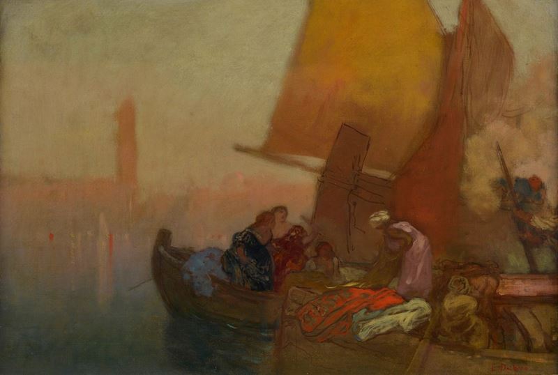 Eduardo Dalbono - Il Mercante Arabo