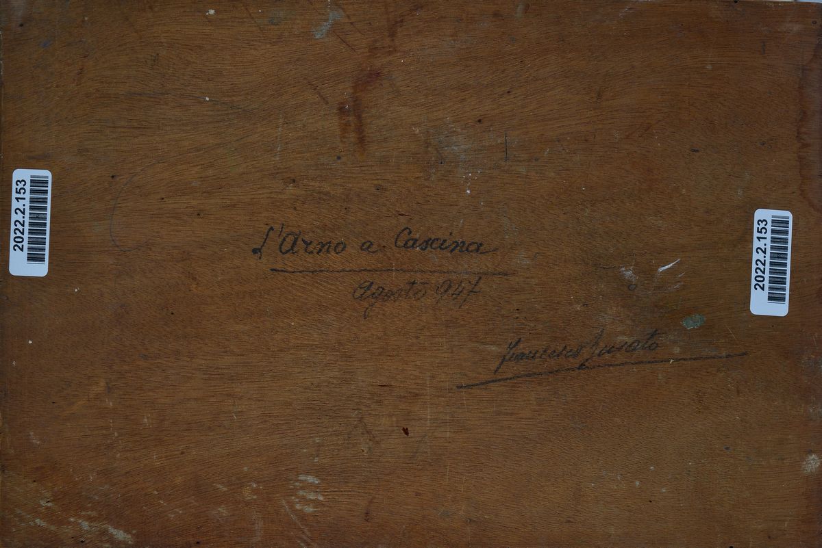 Francesco Busato - L'arno a Cascina