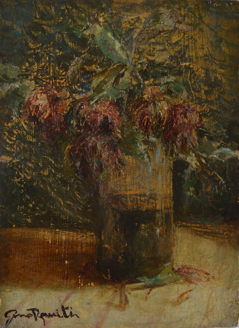 Anonimo, XX Sec. - Vaso con Fiori