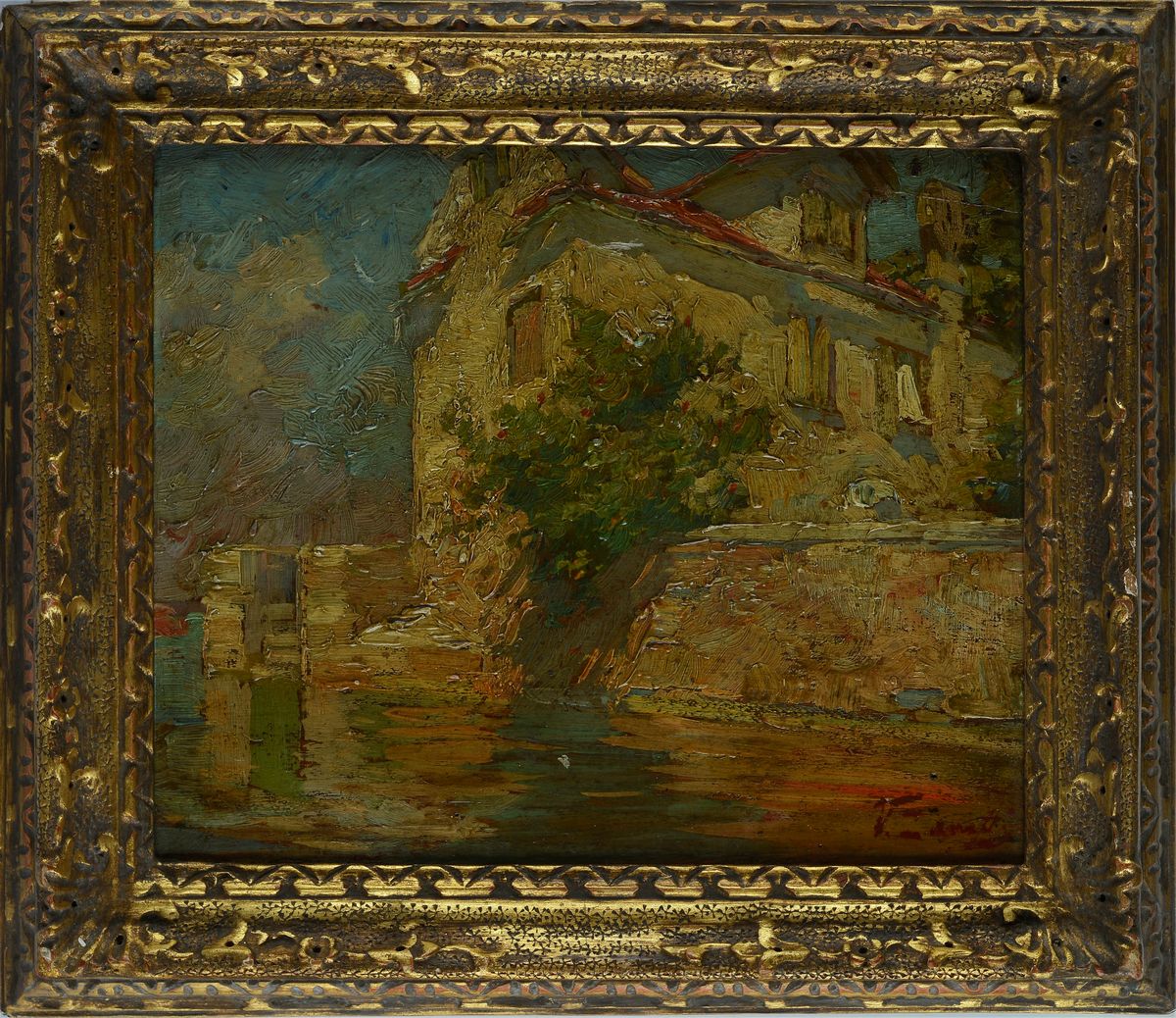 Vittore Zanetti Zilla - Casa sul Canale