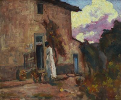 Ragazza in Cascina
