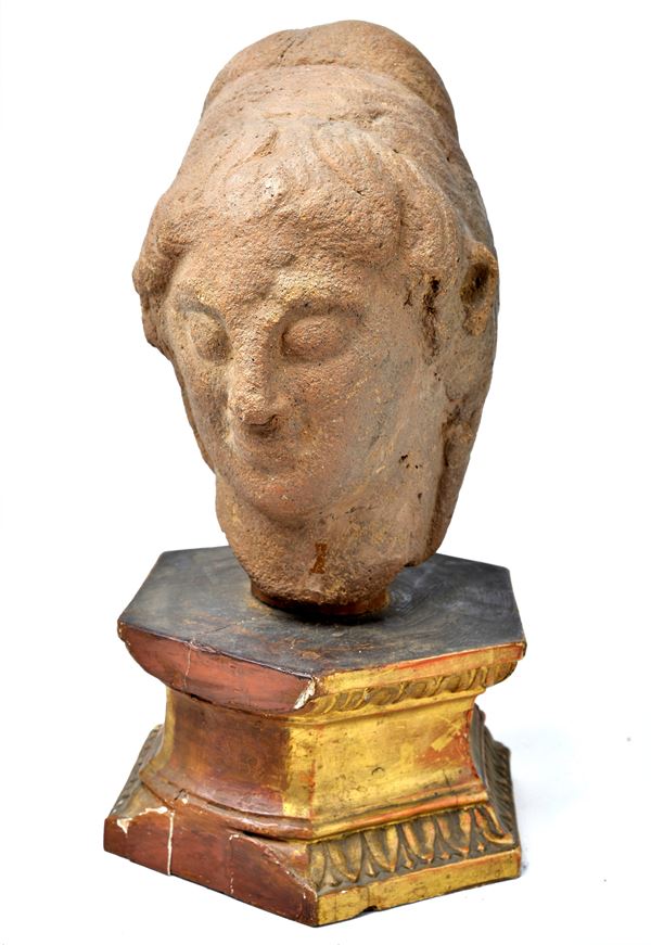 Ancient head  - Auction FROM A MILANESE COLLECTION - Galleria Pananti Casa d'Aste