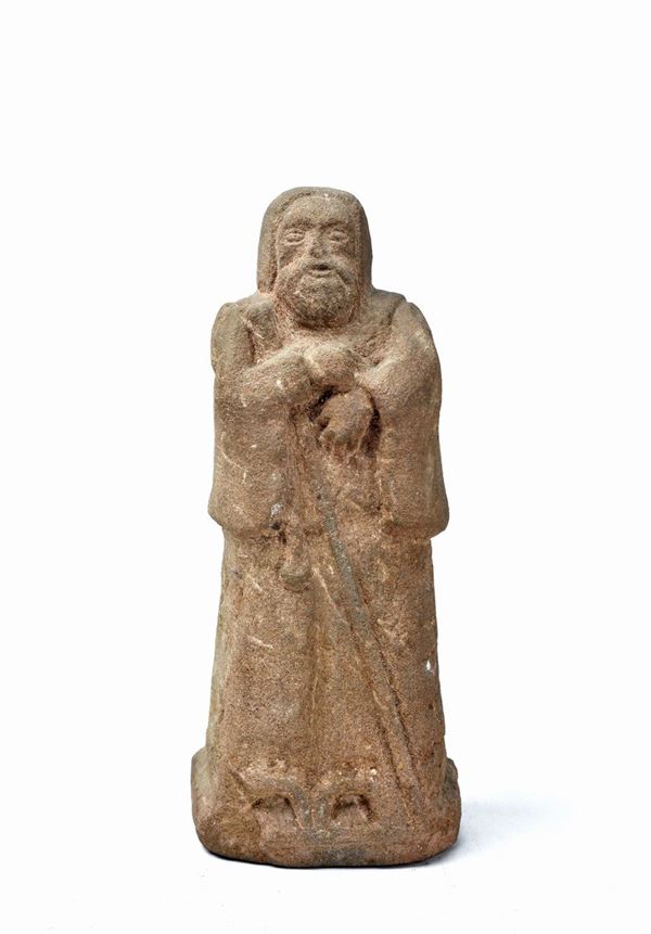 Figure of a holy pilgrim
