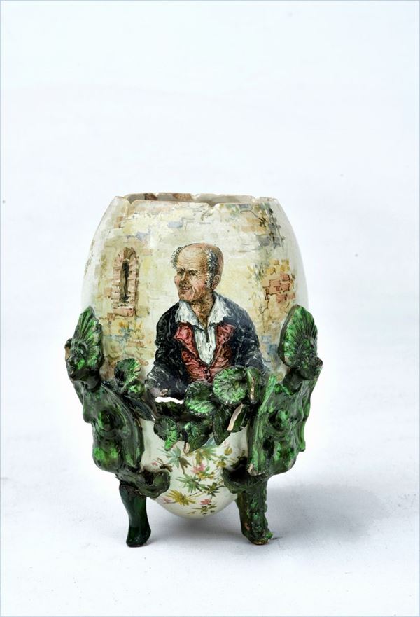 Oval vase