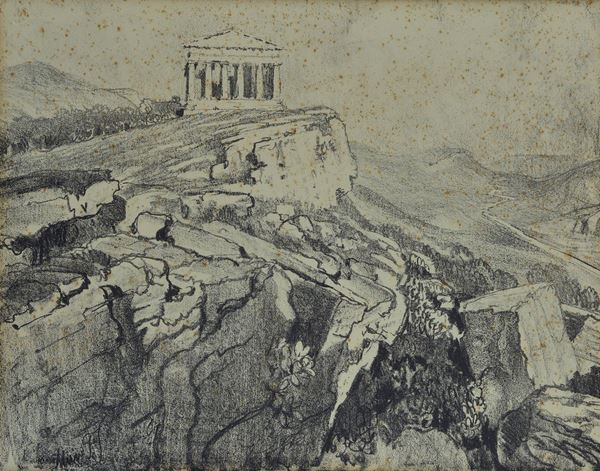 Joseph Pennell - Parthenon