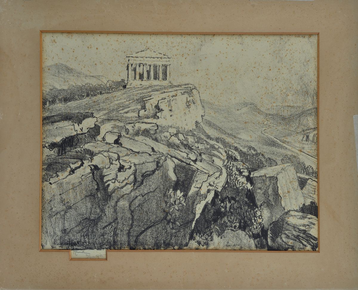 Joseph Pennell - Partenone