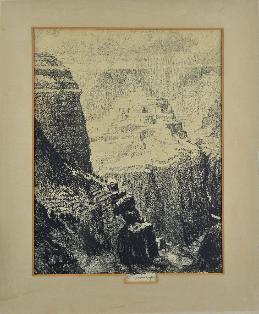 Joseph Pennell - Gran Canyon