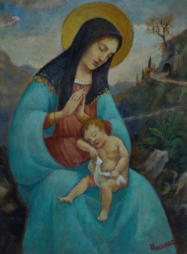 Luigi Arcangeli - Madonna con Bambino
