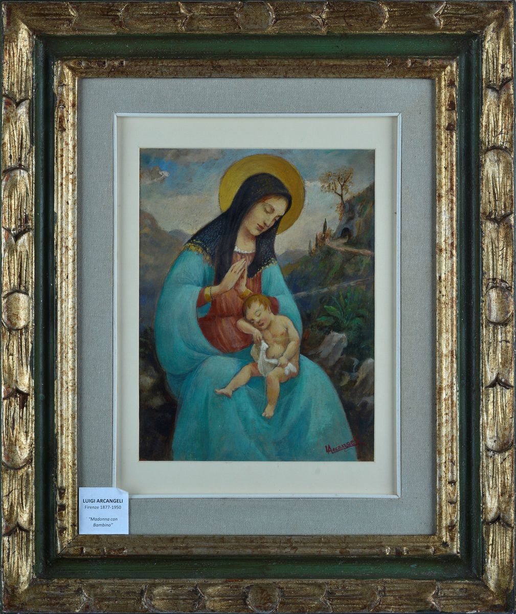 Luigi Arcangeli - Madonna con Bambino