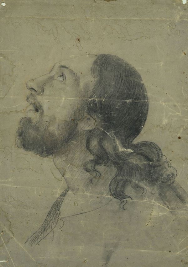 Anonimo, XIX sec. - Profile of Christ