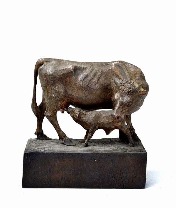 Cow and calf