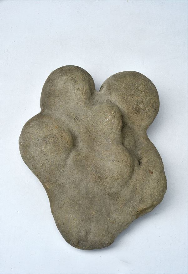 Holy Family  - Stone sculpture - Auction FROM A MILANESE COLLECTION - Galleria Pananti Casa d'Aste