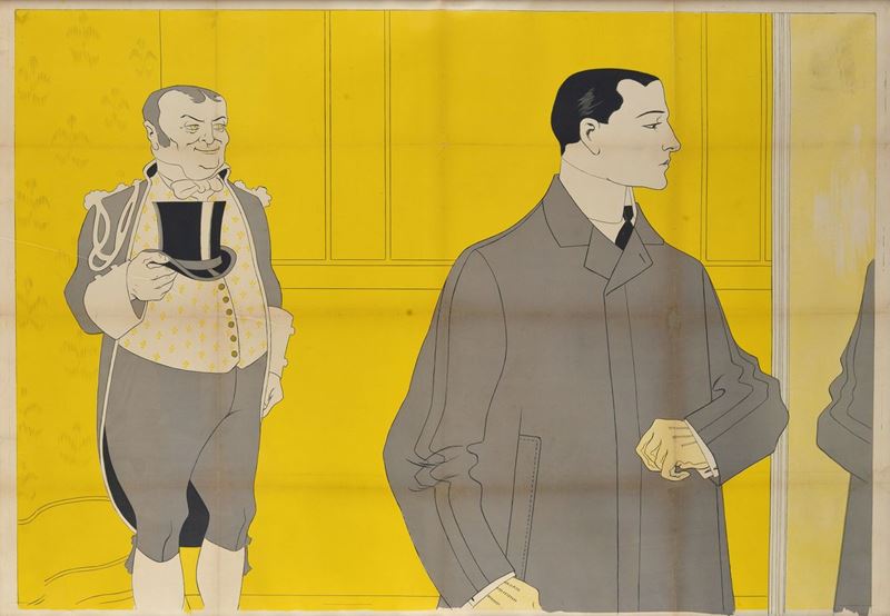 Franz Laskoff - Dal Manifesto Pubblicitario Magazzini Mele