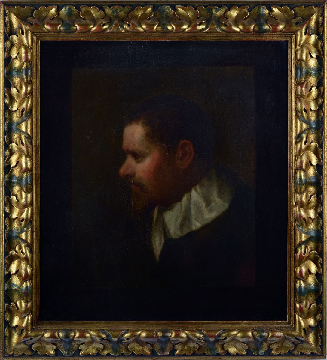 Scuola Emiliana, XVII - XVIII Sec. - Ritratto di A. Carracci
