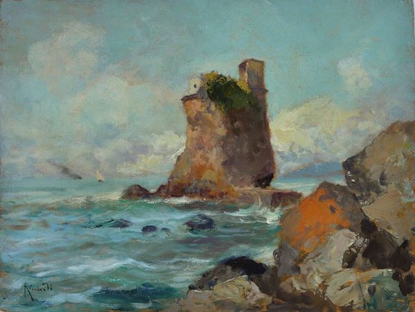 Attr. a Oscar Ricciardi - Torre sullo scoglio