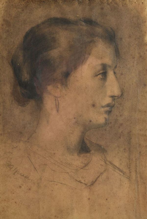 Anonimo, XX sec. - Portrait of a woman