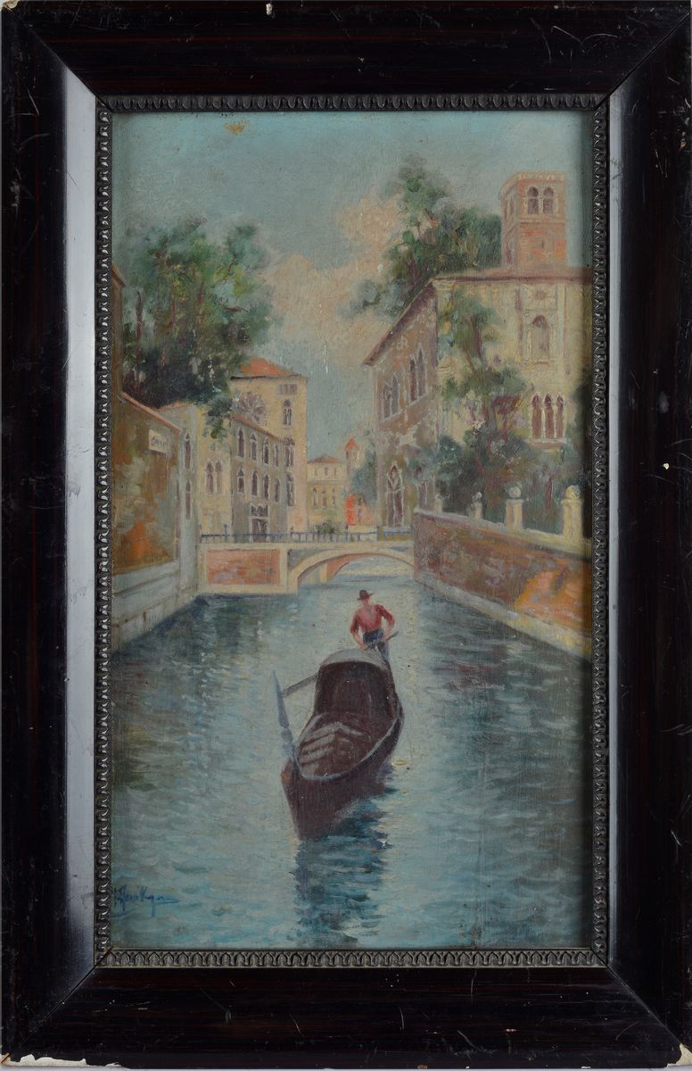 Anonimo, XX Sec. - In Gondola