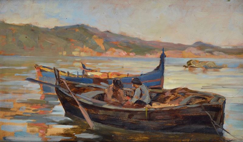 Carlo Domenici - Pescatori