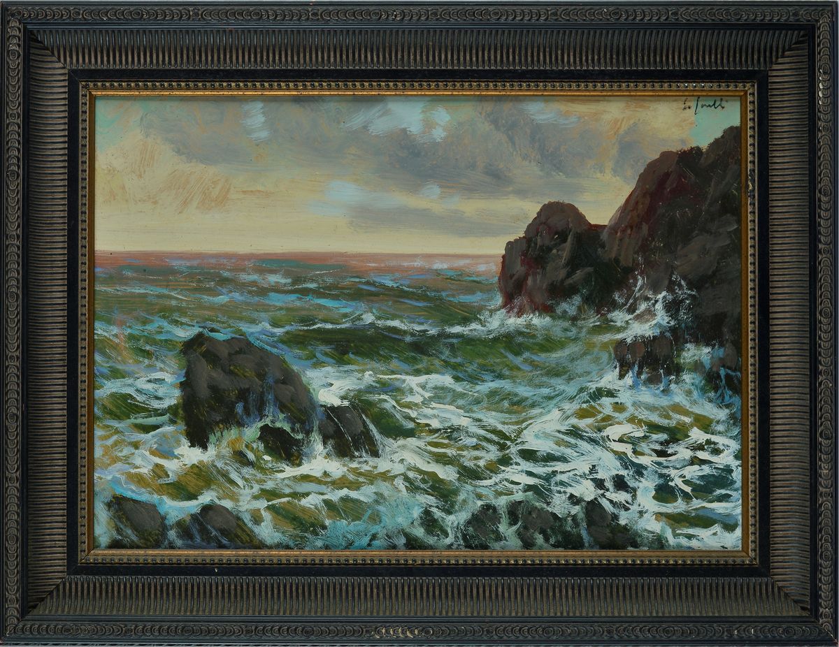 Giuseppe Caselli - Mareggiata