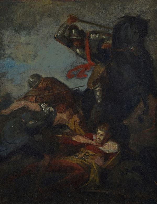 Anonimo, XIX sec. - Battle