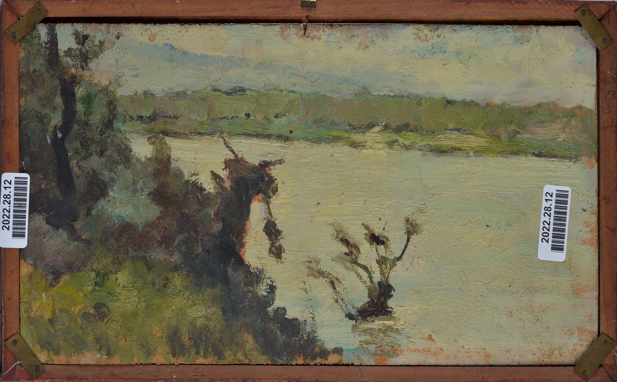 Pertici Menotti (XX) - Lungolago (fronte) - Scorcio di Fiume (verso)