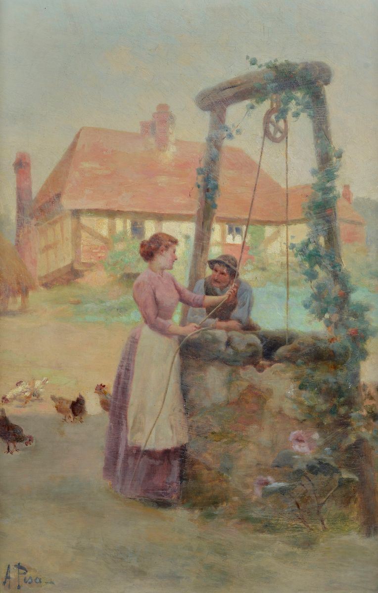 Alberto Pisa - Figure al Pozzo