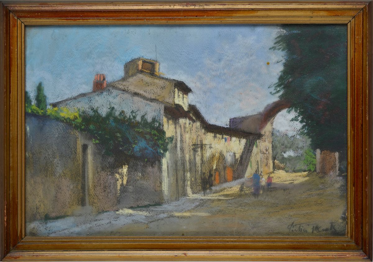 Pertici Menotti (XX) - Scorcio di Paese