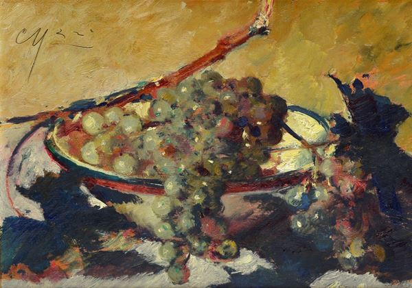 Corrado Michelozzi - Still Life with Grapes