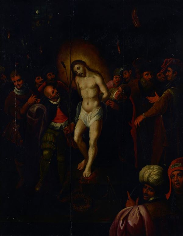Scuola Fiamminga, XVI sec. - Ecce Homo