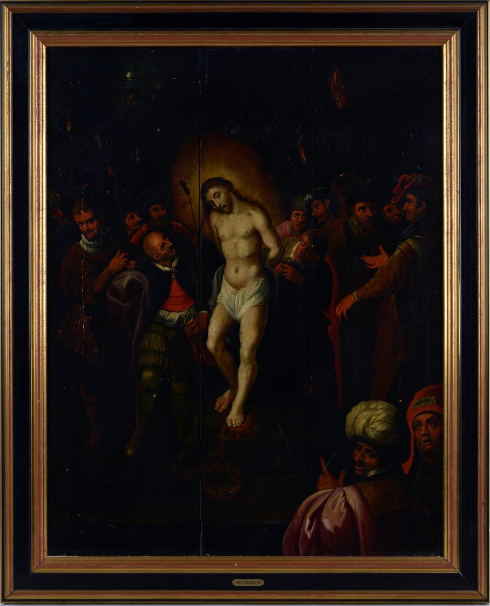 Scuola Fiamminga, XVI Sec. - Ecce Homo