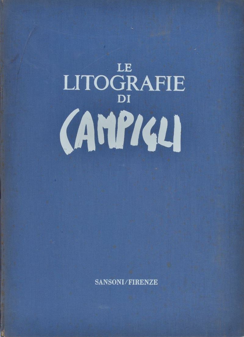 Massimo Campigli - Cartella di Litografie