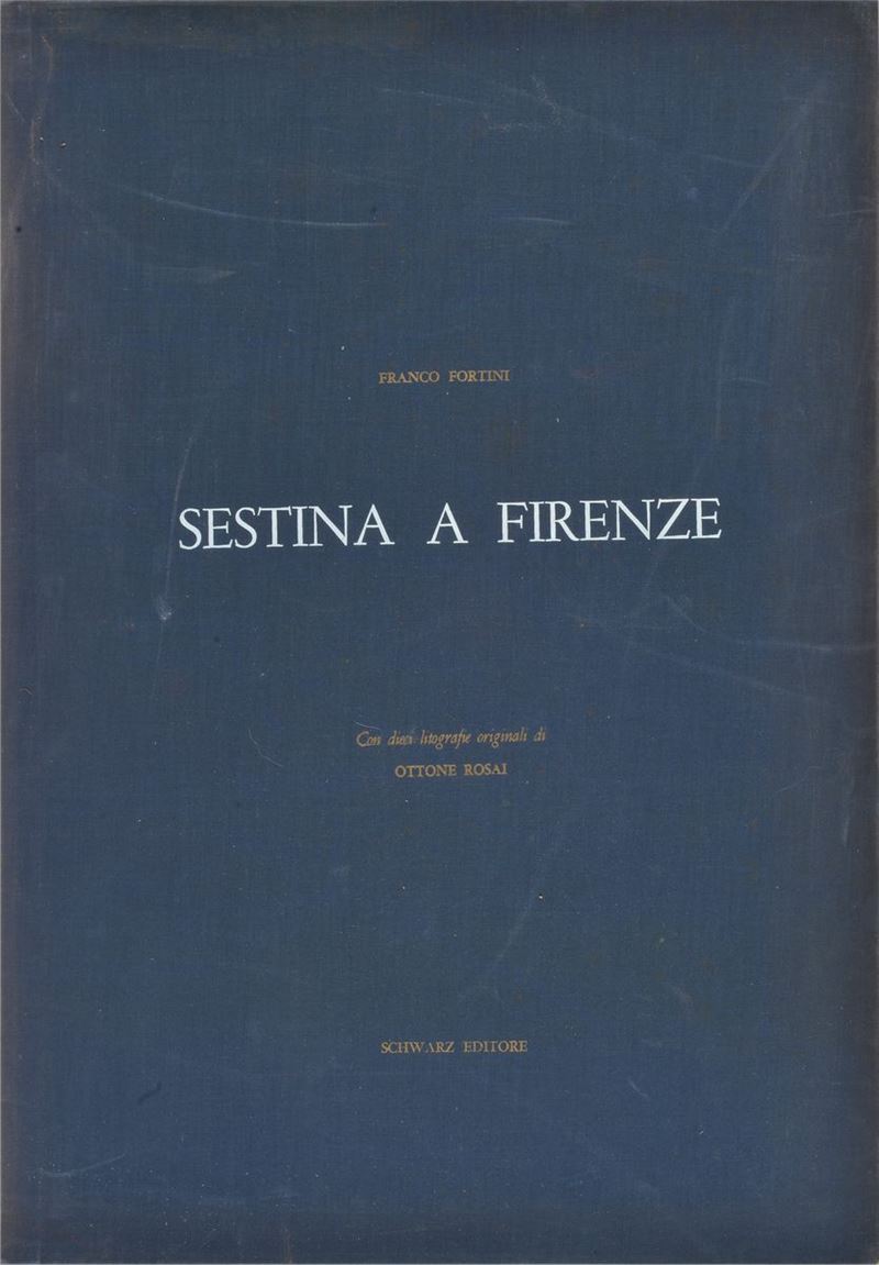 Ottone Rosai - Sestina a Firenze