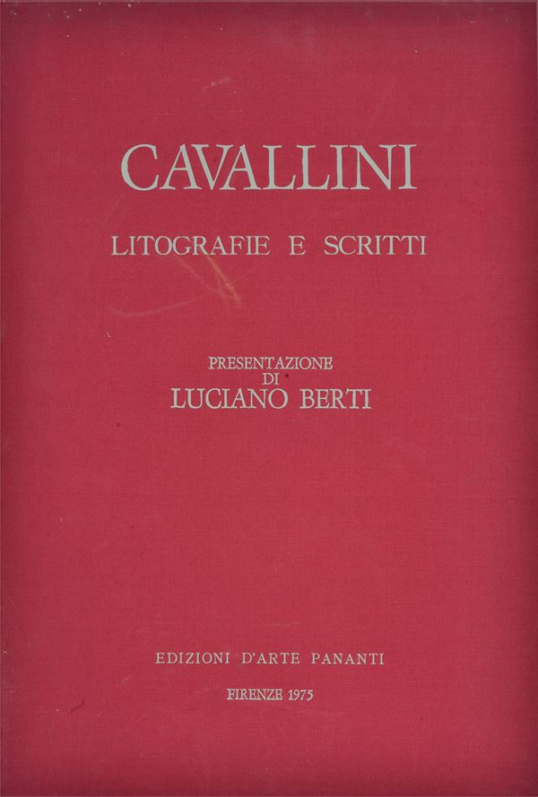 Sauro Cavallini - Lithographs and writings