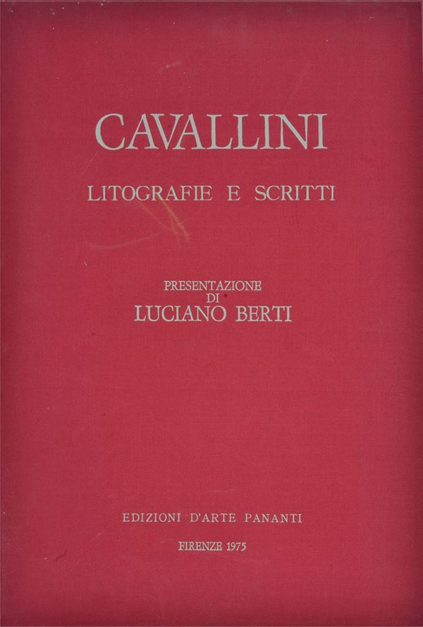 Sauro Cavallini - Litografie e scritti