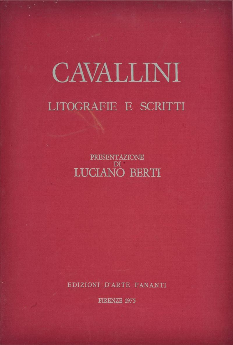 Sauro Cavallini - Litografie e Scritti